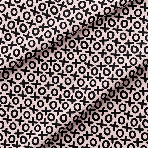 Valentine's Day Liverpool Bullet Textured Stretch Solid Strip Thick Knit Jersey Fabric