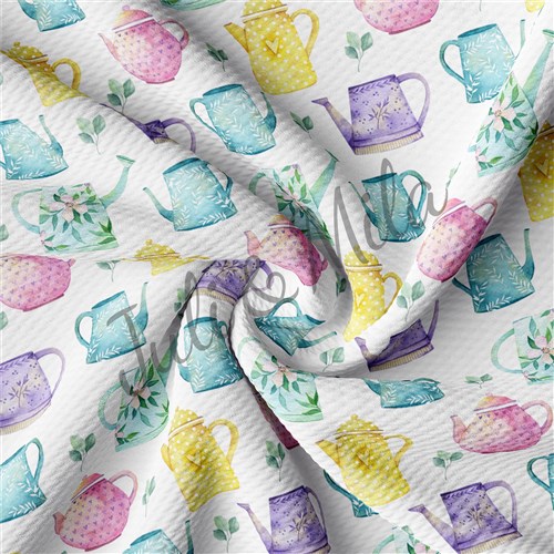 Easter Printed Liverpool Fabric Egg Bunny Pastel(E32) & Get a Free $89.99 Embroidery Bundle