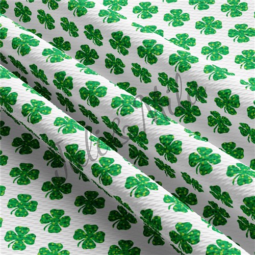 St. Patrick's Day Printed Liverpool  Stretch Solid Strip  & Get a Free $89.99 Embroidery Bundle
