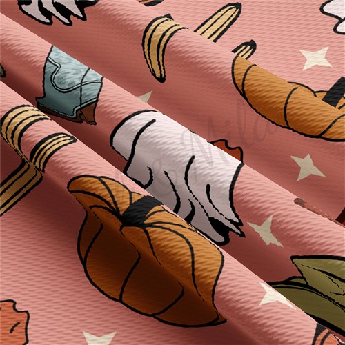 Printed Liverpool Fabric Halloween Fall Autumn AA953 & Get a Free $89.99 Embroidery Bundle