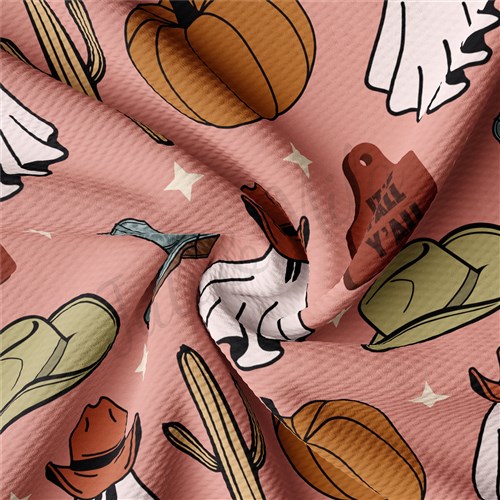 Printed Liverpool Fabric Halloween Fall Autumn AA953 & Get a Free $89.99 Embroidery Bundle