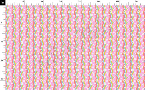 Floral Printed Liverpool Bullet Textured Stretch Solid Strip Thick Knit Jersey Fabric