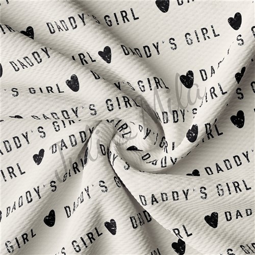 Daddy's Girl Printed Liverpool Fabric (Daddy'sGirl3) & Get a Free $89.99 Embroidery Bundle