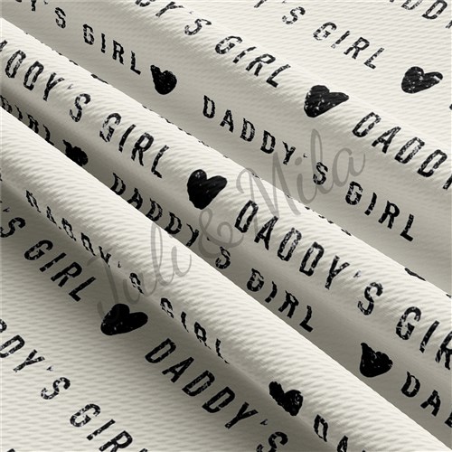 Daddy's Girl Printed Liverpool Fabric (Daddy'sGirl3) & Get a Free $89.99 Embroidery Bundle