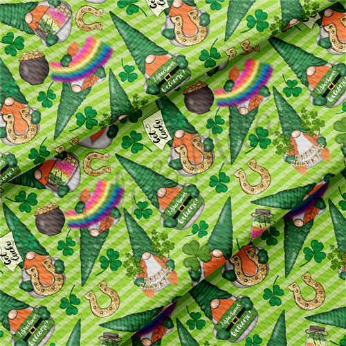 St. Patrick's Day Liverpool Bullet Textured Stretch Solid Strip Thick Knit Jersey Fabric