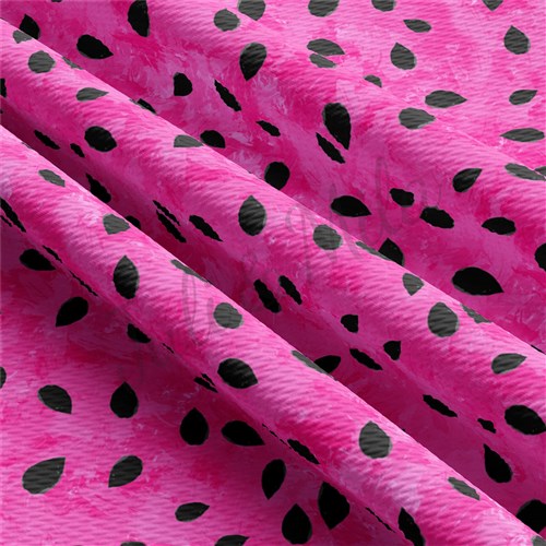 Watetrmelon Seeds Liverpool Bullet Textured Stretch Solid Strip Thick Knit Jersey Fabric