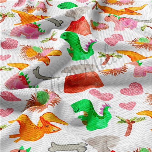 Printed Liverpool Fabric Lovedino & Get a Free $89.99 Embroidery Bundle