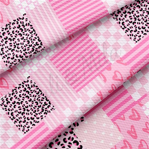 Valentine's Day Liverpool Bullet Textured Stretch Solid Strip Thick Knit Jersey Fabric