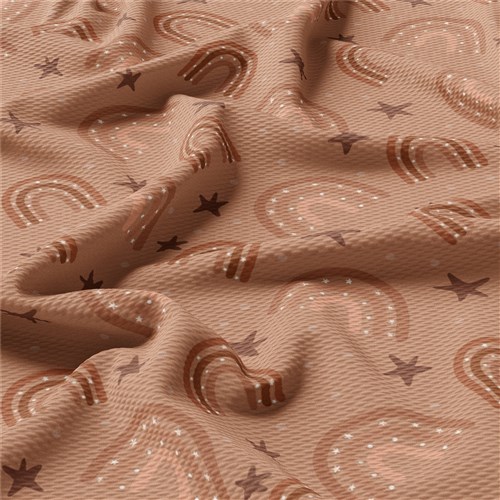 Printed Liverpool Fabric (Rainbow12) & Get a Free $89.99 Embroidery Bundle