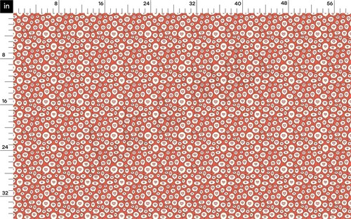Valentine's Day Printed Liverpool Bullet Textured Stretch Solid Strip Thick Knit Jersey Fabric