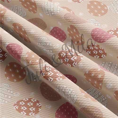 Easter Printed Liverpool Fabric Egg Bunny Pastel(E11) & Get a Free $89.99 Embroidery Bundle