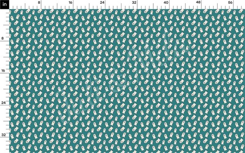 Halloween Ghost Printed Liverpool Bullet Textured Stretch Solid Strip Thick Knit Jersey Fabric