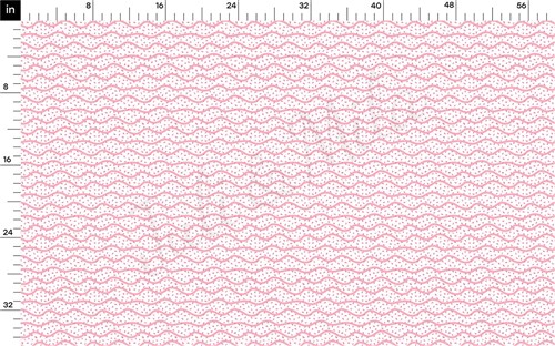Valentine's Day Liverpool Bullet Textured Stretch Solid Strip Thick Knit Jersey Fabric
