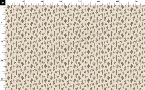 Boho Western Printed Liverpool Fabric AA2162 & Get a Free $89.99 Embroidery Bundle