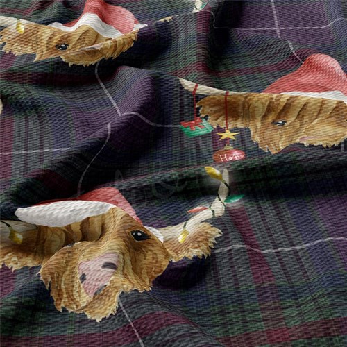 Christmas Printed Liverpool Fabric AA2095 & Get a Free $89.99 Embroidery Bundle