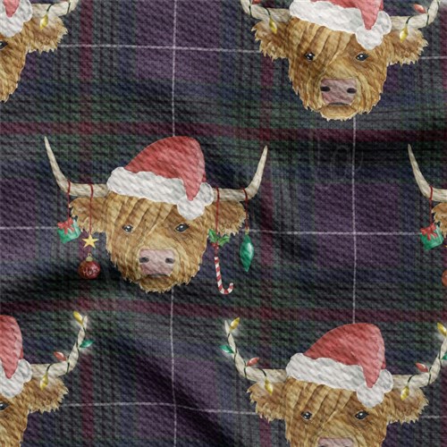 Christmas Printed Liverpool Fabric AA2095 & Get a Free $89.99 Embroidery Bundle