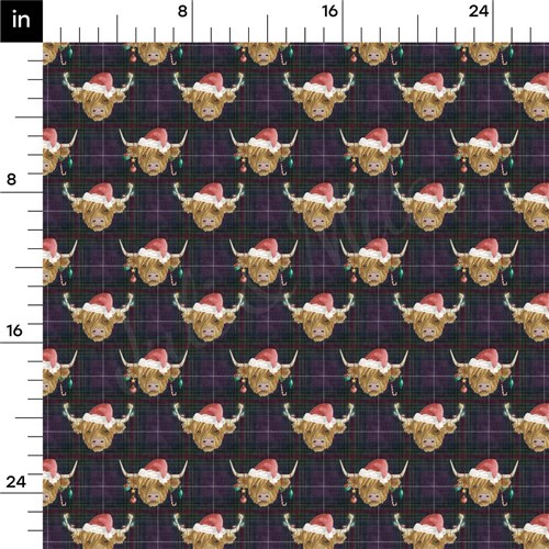 Christmas Printed Liverpool Fabric AA2095 & Get a Free $89.99 Embroidery Bundle
