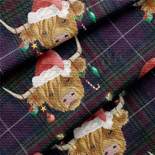 Christmas Printed Liverpool Fabric AA2095 & Get a Free $89.99 Embroidery Bundle