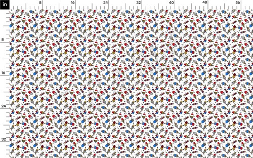 Patriotic 4th of July 1282 Liverpool Bullet Textured Stretch Solid Strip Thick Knit Jersey Fabric