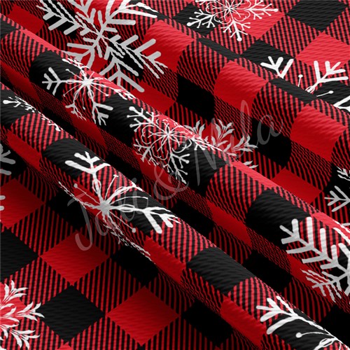 Christmas Liverpool Bullet Textured Stretch Solid Strip Thick Knit Jersey Fabric