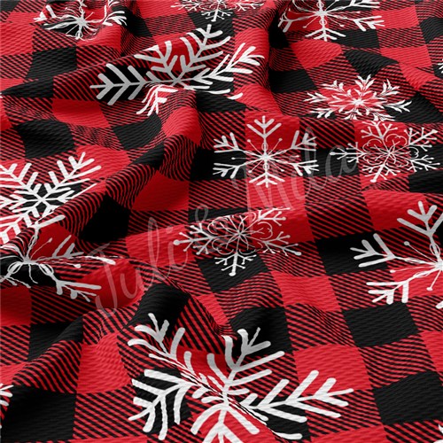 Christmas Liverpool Bullet Textured Stretch Solid Strip Thick Knit Jersey Fabric