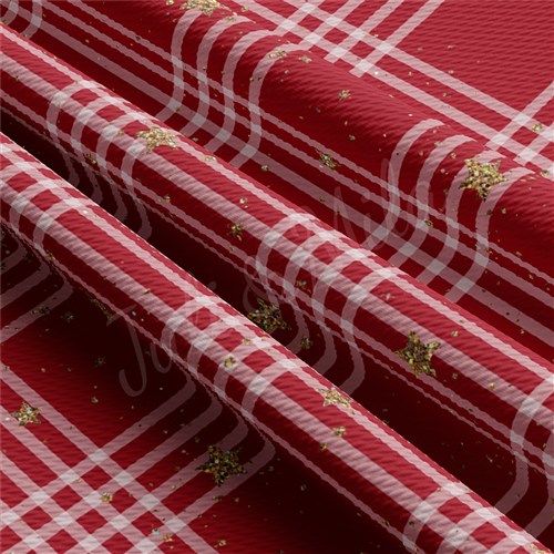 Christmas Liverpool Bullet Textured Stretch Solid Strip Thick Knit Jersey Fabric