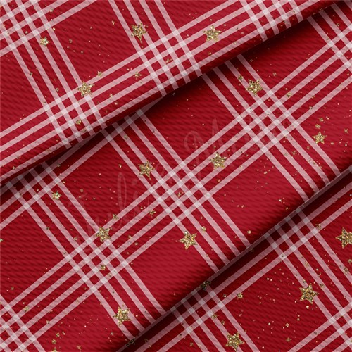 Christmas Liverpool Bullet Textured Stretch Solid Strip Thick Knit Jersey Fabric