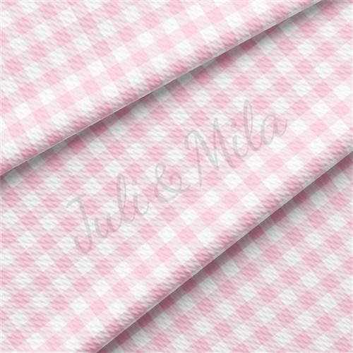 Gingham Liverpool Bullet Textured Stretch Solid Strip Thick Knit Jersey Fabric