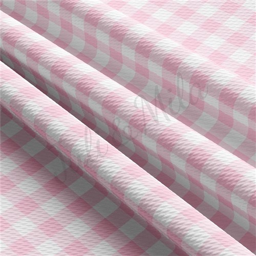 Gingham Liverpool Bullet Textured Stretch Solid Strip Thick Knit Jersey Fabric
