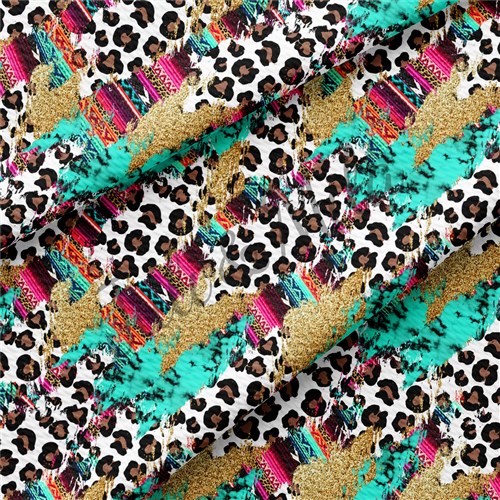Printed Liverpool Bullet Textured Stretch Solid Strip Thick Knit Jersey Fabric