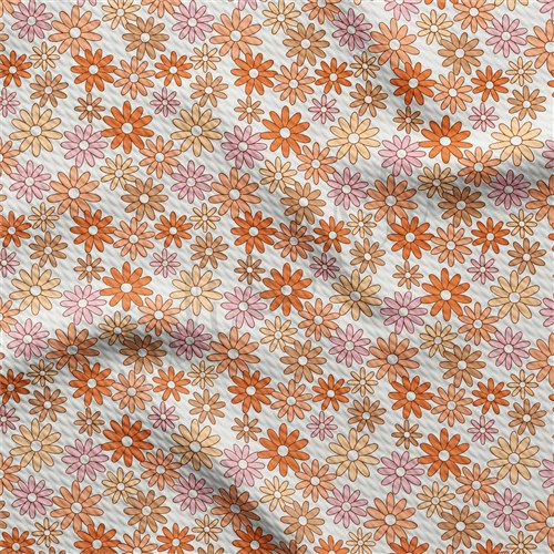 Printed Liverpool Bullet Textured Stretch Solid Strip Thick Knit Jersey Fabric