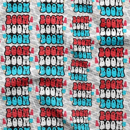 Patriotic 4th of July Liverpool Fabric PT78 TBP102 & Get a Free $89.99 Embroidery Bundle