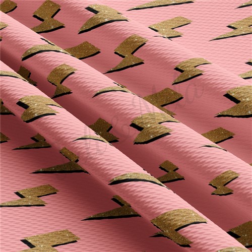 . TBP102 Liverpool Bullet Textured Stretch Solid Strip Thick Knit Jersey Fabric