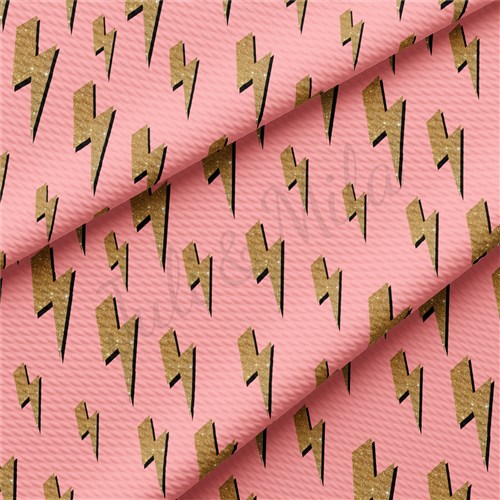 . TBP102 Liverpool Bullet Textured Stretch Solid Strip Thick Knit Jersey Fabric