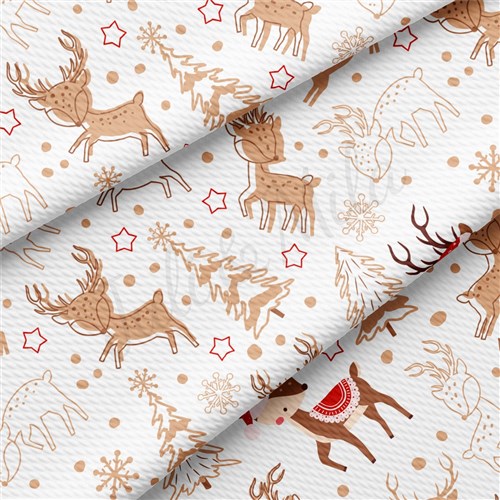 Christmas Printed Liverpool Fabric AA2165 & Get a Free $89.99 Embroidery Bundle