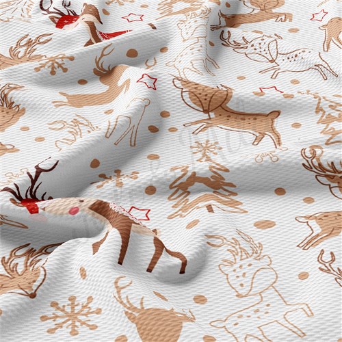 Christmas Printed Liverpool Fabric AA2165 & Get a Free $89.99 Embroidery Bundle