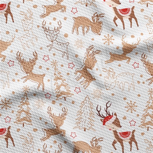 Christmas Printed Liverpool Fabric AA2165 & Get a Free $89.99 Embroidery Bundle