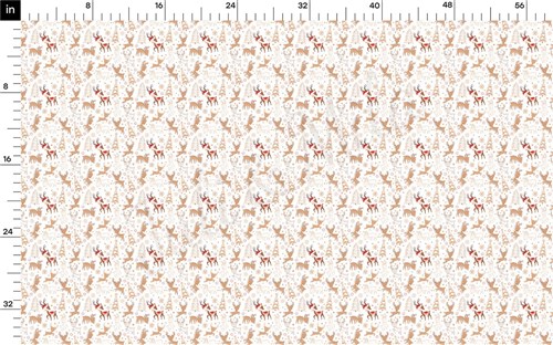 Christmas Printed Liverpool Fabric AA2165 & Get a Free $89.99 Embroidery Bundle