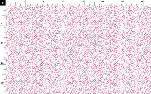 Valentine's Day Liverpool Bullet Textured Stretch Solid Strip Thick Knit Jersey Fabric