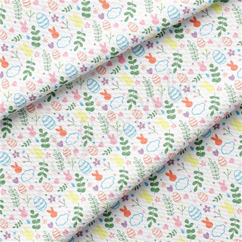 Easter AA2337 Liverpool Bullet Textured Stretch Solid Strip Thick Knit Jersey Fabric