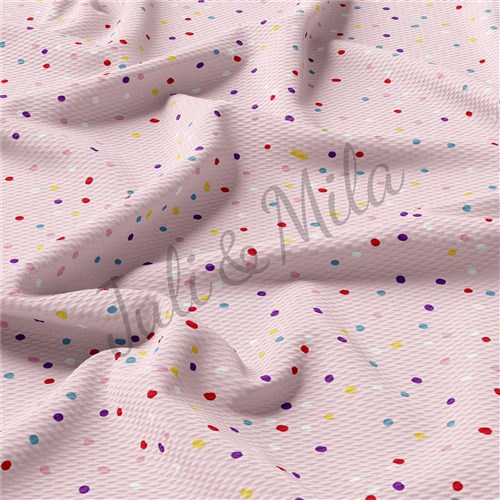 Cookie Sprinkles Printed Liverpool 4 Way Fabric AA253 & Get a Free $89.99 Embroidery Bundle