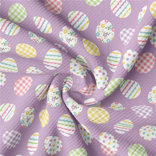 Easter AA2382 Liverpool Bullet Textured Stretch Solid Strip Thick Knit Jersey Fabric