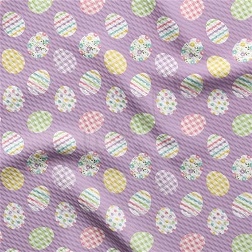 Easter AA2382 Liverpool Bullet Textured Stretch Solid Strip Thick Knit Jersey Fabric