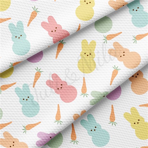 Easter AA2371 Liverpool Bullet Textured Stretch Solid Strip Thick Knit Jersey Fabric