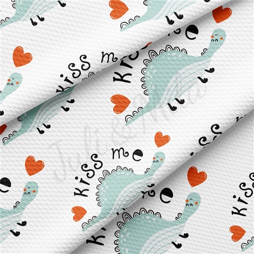 Dino Liverpool Bullet Textured Stretch Solid Strip Thick Knit Jersey Fabric