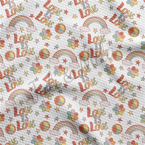 Love is Love Printed Liverpool Bullet Rainbow27 & Get a Free $89.99 Embroidery Bundle