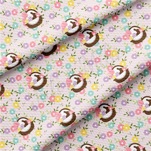 Easter AA2383 Liverpool Bullet Textured Stretch Solid Strip Thick Knit Jersey Fabric