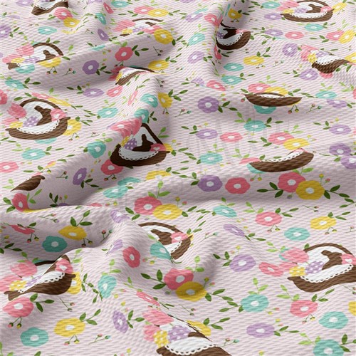 Easter AA2383 Liverpool Bullet Textured Stretch Solid Strip Thick Knit Jersey Fabric
