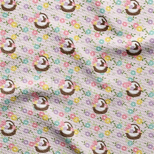 Easter AA2383 Liverpool Bullet Textured Stretch Solid Strip Thick Knit Jersey Fabric
