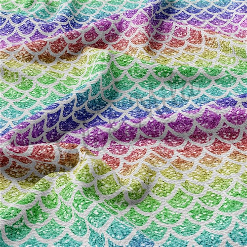 Printed Liverpool Bullet Textured Stretch Solid Strip Thick Knit Jersey Fabric